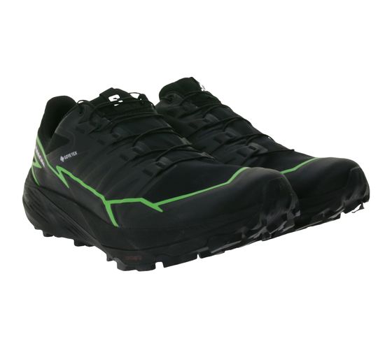 SALOMON Thundercross GTX Scarpe da Trail Running da Uomo con Membrana Gore-Tex Scarpe da Ginnastica Running 472790 Nero/Verde