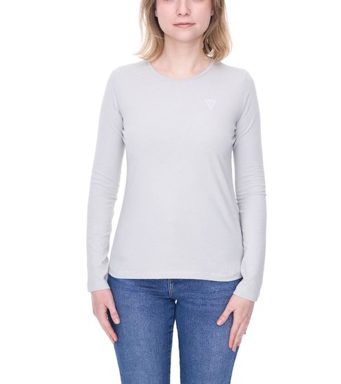 Sweat-shirt à manches longues en coton pour femme DAINESE Paddock Motorsport 202896846 Gris