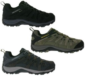 MERRELL Alverstone 2 Gore-Tex Herren Wanderschuhe wasserdichte GTX Outdoor-Schuhe mit Wechselfußbett Grau, Hellbraun oder Schwarz