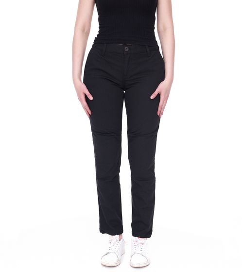 Pantaloni da moto DAINESE Chinos Lady Tex da donna con protezioni Pro-Shape 2.0 Pantaloni da moto Chino Motorsport 202755145 Nero