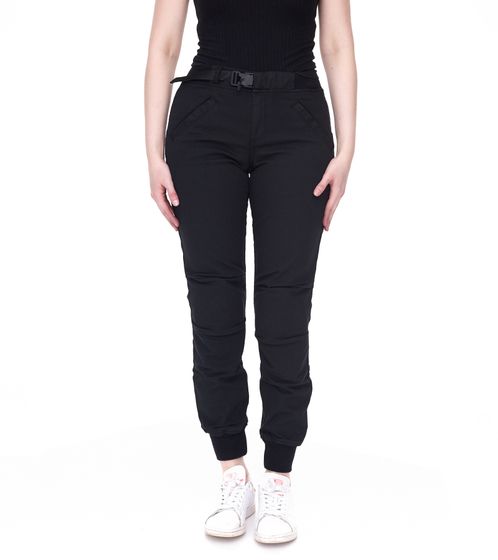 DAINESE Trackpant Lady Tex Pantaloni da moto da donna con protezioni Pro-Shape 2.0 Jeans da moto Pantaloni da motorsport 202755143 Nero