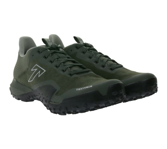 TECNICA Magma 2.0 Gore-Tex MS Men's Hiking Shoes Trekking Shoes with Vibram Megagrip Sole and Litebase OX-Shield Hiking Shoes 11251100 003 Green-Gray/Black