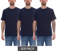 6er Sparpack Puma Statement Deluxe Edition Base nachhaltiges Herren Baumwoll-Shirt T-Shirts 683509 Grau oder Dunkelblau