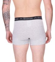 10er Pack Kappa Herren Boxershorts mit Marken Schriftzug und Logo Unterhose in verschiedenen Farben wie Schwarz, Grau, Anthrazit und Blau