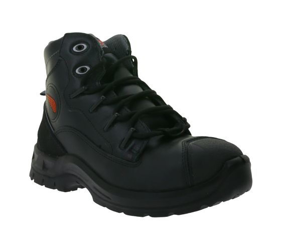 RED WING SHOES PetroKing S3 Sicherheits-Schuhe mit TredMax-Sohle und ForceGuard-System Arbeits-Stiefel Factory Second Schnür-Boots 3205 Schwarz