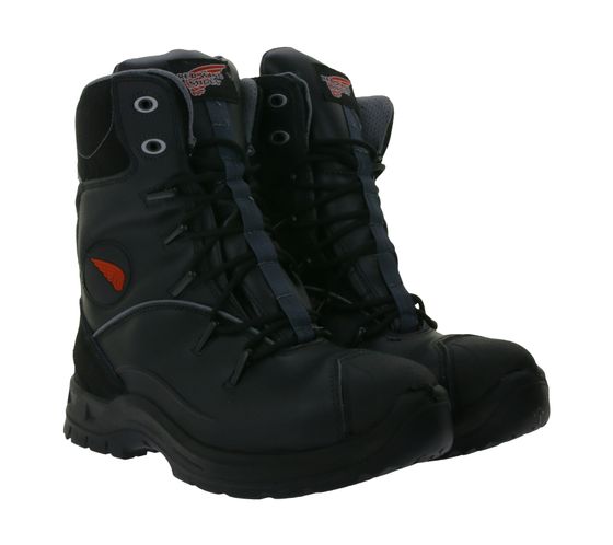 SCARPE RED WING Scarpe antinfortunistiche PetroKing SB con suola TredMax e sistema ForceGuard Stivali da lavoro Factory Second Stivali con lacci 3222 Nero