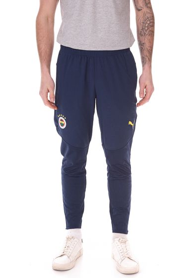 PUMA Fenerbahce Istanbul Trainingshose Herren Sport-Hose Fußball Fan-Hose mir DryCell 778156 12 Blau