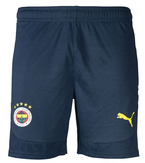 Pantaloni da allenamento PUMA Fenerbahce Istanbul Pantaloncini sportivi da uomo Bermuda da calcio con DryCell 778161 12 Blu