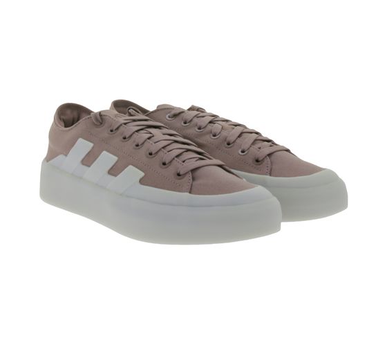 Zapatillas de skate sostenibles adidas ZNSORED con amortiguación LIGHTMOTION+ Zapatillas de estilo skater clásico Zapatillas de deporte para uso diario Zapatillas con cordones HP5985 Rosa/gris