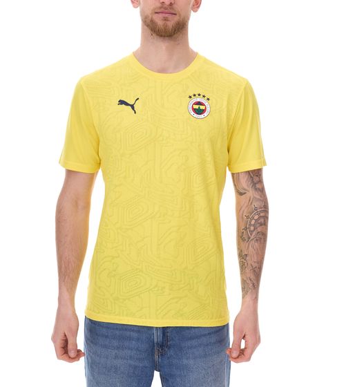 Maglia da allenamento PUMA Fenerbahce Istanbul da uomo, maglietta sportiva con DryCell 778121 11 giallo