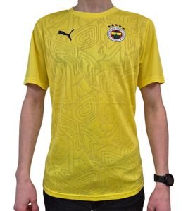 Camiseta de entrenamiento PUMA Fenerbahce Istanbul para hombre, camiseta deportiva con DryCell 778121 11 amarilla