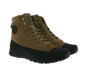 VASQUE Ascender Herren Wander-Schuhe mit Vibram Sohle nachhaltige Trekking-Schuhe mit Echtleder 07458M-7458 Khaki/Braun