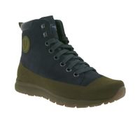 Botas de senderismo para hombre VASQUE Ascender con suela Vibram, botas de trekking sostenibles con piel auténtica en color caqui/marrón, negro o azul oscuro/verde