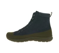 Botas de senderismo para hombre VASQUE Ascender con suela Vibram, botas de trekking sostenibles con piel auténtica en color caqui/marrón, negro o azul oscuro/verde