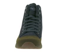 Botas de senderismo para hombre VASQUE Ascender con suela Vibram, botas de trekking sostenibles con piel auténtica en color caqui/marrón, negro o azul oscuro/verde