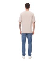 JACK & JONES Herren Rundhals-Shirt Baumwoll-Shirt T-Shirt Kurzarm-Shirt 12258883 Beige