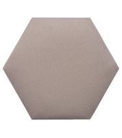 Pack of 2 OBI wall cushions Hexagon 30x30cm wall cushion wall design wall paneling cream