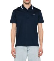 PAUL & SHARK men's polo shirt cotton shirt with embroidery short-sleeved shirt 24411262 013 dark blue