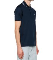 PAUL & SHARK men's polo shirt cotton shirt with embroidery short-sleeved shirt 24411262 013 dark blue