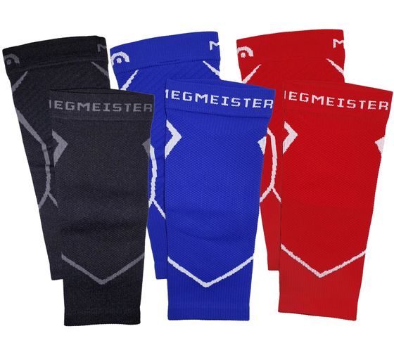 megmeister calf compression socks leg warmers 23-32 mmHg calf warmers MER003  Red, blue or black