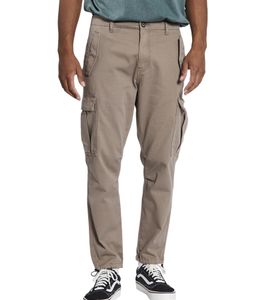 Pantalón cargo Jolan de hombre con aspecto utilitario REDEFINED REBEL Pantalón de algodón Anti Fit con cordón en la pernera 226027 Marrón