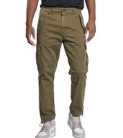 REDEFINED REBEL Jolan Men's Utility-Look Cargo Pants, Anti-Fit Cotton Ankle-Length Pants with Drawstring at the Leg Ends, 226027, Camouflage, Brown, Beige, Green REDEFINED REBEL Jolan Men's Utility-Look Cargo Pants, Anti-Fit Cotton Ankle-Length Pants with Drawstring at the Leg Ends, 226027, Camouflage, Brown, Beige, Green