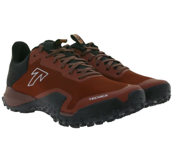 TECNICA Magma 2.0 Somber wasserdichte Wander-Schuhe mit Gore-Tex und Ortholite-Sohle und Vibram Litebase Außensohle Trekking-Schuhe Schnür-Schuhe 11251300005 Dunkelrot/Schwarz