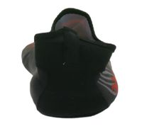 2 pairs of airjoy neoprene bathing shoes with removable insole water shoes with colorful highlights 7654618 black/blue or black/red