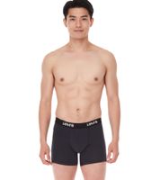 Lot de 7 boxers pour homme LEVI`S en coton avec des accents colorés sur la ceinture dans un coffret cadeau 701225625 001 Noir/Vert/Bleu/Rouge