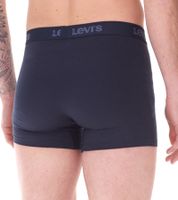 Pack of 7 LEVI`S men's boxer shorts, cotton underwear with colored accents on the waistband in a gift box 701225625 002 Blue/White