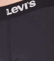 Lot de 7 boxers en coton pour homme LEVI'S avec accents colorés sur la ceinture dans un coffret cadeau 701225625 Noir ou Bleu