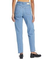 Tamaris Damen Denim-Hose Baumwoll-Hose Alltags-Jeans im 5-Pocket-Style 63928153 Hellblau
