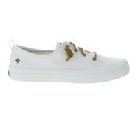 SPERRY Crest Vibe Canvas women's leisure sneakers, everyday shoes, slip-on shoes STS8190 dark blue/brown or white/brown SPERRY Crest Vibe Canvas women's leisure sneakers, everyday shoes, slip-on shoes STS8190 dark blue/brown or white/brown