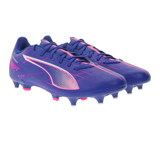 PUMA ULTRA 5 PLAY MxSG Fußball-Schuhe mit festen Metallstollenspitzen Trainings-Schuhe Sport-Schuhe Schnür-Schuhe Fitness-Zubehör 107904 01 Lila/Pink