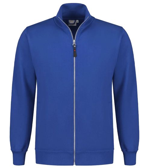 Veste de survêtement pour homme SANTINO Onno avec teneur en coton Veste de transition fine 280 gr/m2 Bleu