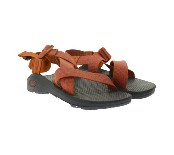 Chaco Mega Z Cloud Damen Trekking-Sandalette mit zertifiziertem LUVSEAT-Fußbett und ChacoGrip Sohle JCH109018 Rot/Lila