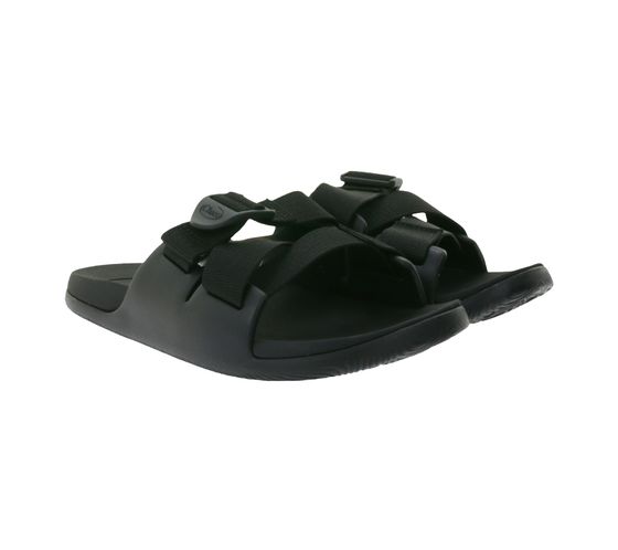 Chaco Chillos Slide Pantofole da donna con plantare certificato LUVSEAT Infradito con cinturino regolabile JCH107818 Nero