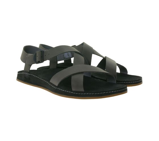 Sandali da donna Chaco Wayfarer in vera pelle con plantare certificato LUVSEAT J107134 marrone