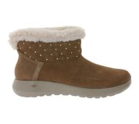 SKECHERS Hands Free Slip-ins On-The-Go Joy-Cozy Shimmer women's slip-on ankle boots with air-cooled memory foam slip-on winter shoes with Scotchgard 144816 black or brown SKECHERS Hands Free Slip-ins On-The-Go Joy-Cozy Shimmer women's slip-on ankle boots with air-cooled memory foam slip-on winter shoes with Scotchgard 144816 black or brown
