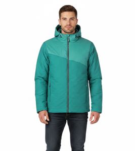 Chaqueta de invierno sostenible TERNUA Mannun para hombre con aislamiento térmico y microshell 1643643-2120 Azul/Turquesa