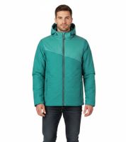 Chaqueta de invierno sostenible TERNUA Mannun para hombre con aislamiento térmico y microshell 1643643-2120 Azul/Turquesa