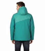 Chaqueta de invierno sostenible TERNUA Mannun para hombre con aislamiento térmico y microshell 1643643-2120 Azul/Turquesa