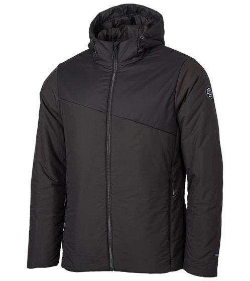 TERNUA Mannun Herren Isolations-Jacke nachhaltige Winter-Jacke mit Microshell und Thermashell 1643643-9937 Schwarz