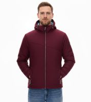TERNUA Mannun Herren Isolations-Jacke nachhaltige Winter-Jacke mit Microshell und Thermashell 1643643-3483 Bordeaux-Rot