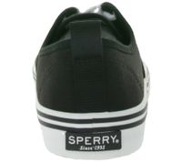 Zapatillas deportivas informales para mujer SPERRY Crest CVO o Vibe Canvas con suela de espuma viscoelástica. Zapatos para el día a día. Zapatos con cordones. Zapatos sin cordones. Blanco, gris, negro o azul oscuro.