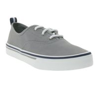 Zapatillas deportivas informales para mujer SPERRY Crest CVO o Vibe Canvas con suela de espuma viscoelástica. Zapatos para el día a día. Zapatos con cordones. Zapatos sin cordones. Blanco, gris, negro o azul oscuro.