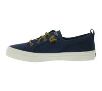 Zapatillas deportivas informales para mujer SPERRY Crest CVO o Vibe Canvas con suela de espuma viscoelástica. Zapatos para el día a día. Zapatos con cordones. Zapatos sin cordones. Blanco, gris, negro o azul oscuro.