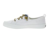 Zapatillas deportivas informales para mujer SPERRY Crest CVO o Vibe Canvas con suela de espuma viscoelástica. Zapatos para el día a día. Zapatos con cordones. Zapatos sin cordones. Blanco, gris, negro o azul oscuro.