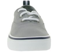 Zapatillas deportivas informales para mujer SPERRY Crest CVO o Vibe Canvas con suela de espuma viscoelástica. Zapatos para el día a día. Zapatos con cordones. Zapatos sin cordones. Blanco, gris, negro o azul oscuro.