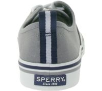 Zapatillas deportivas informales para mujer SPERRY Crest CVO o Vibe Canvas con suela de espuma viscoelástica. Zapatos para el día a día. Zapatos con cordones. Zapatos sin cordones. Blanco, gris, negro o azul oscuro.
